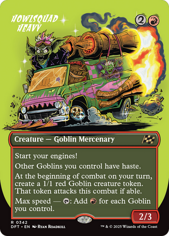 {@R} Howlsquad Heavy (Borderless) [Aetherdrift][DFT 342]