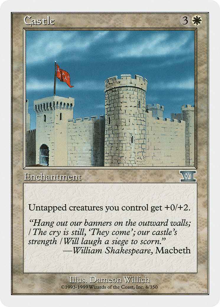 {C} Castle [Classic Sixth Edition][6ED 006]