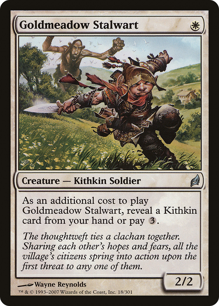{C} Goldmeadow Stalwart [Lorwyn][LRW 018]