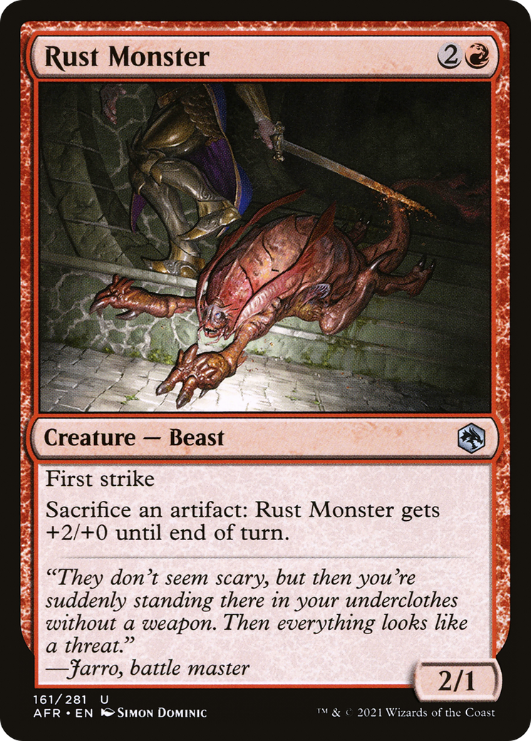 {C} Rust Monster [Dungeons & Dragons: Adventures in the Forgotten Realms][AFR 161]