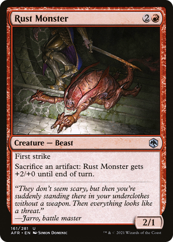 {C} Rust Monster [Dungeons & Dragons: Adventures in the Forgotten Realms][AFR 161]