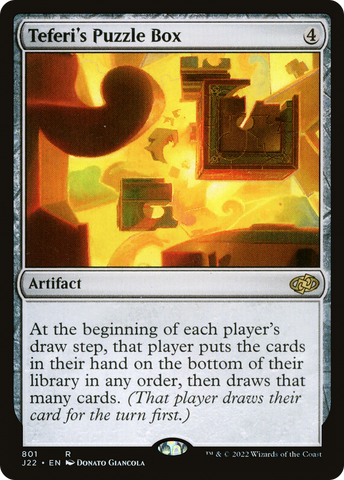 {R} Teferi's Puzzle Box [Jumpstart 2022][J22 801]
