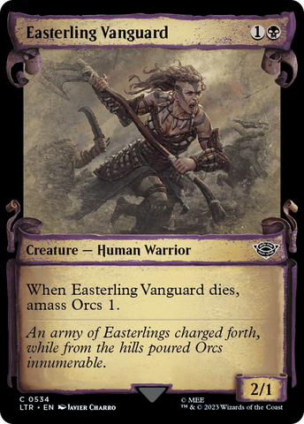 {C} Easterling Vanguard [The Lord of the Rings: Tales of Middle-Earth Showcase Scrolls][LTR 534]