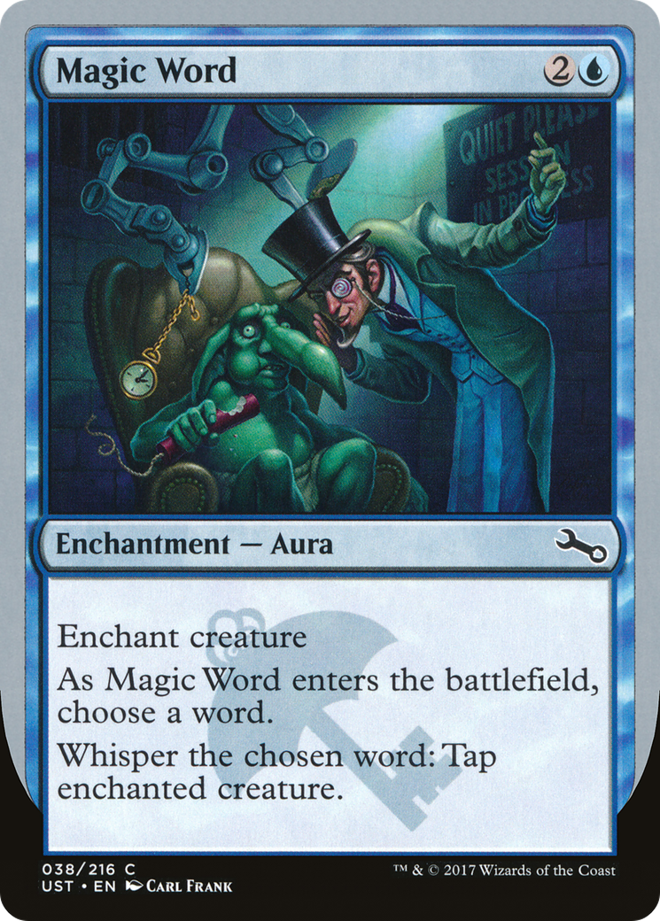 {C} Magic Word [Unstable][UST 038]