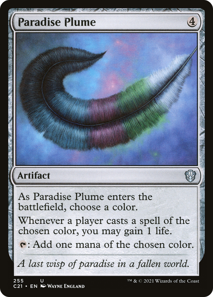 {C} Paradise Plume [Commander 2021][C21 255]