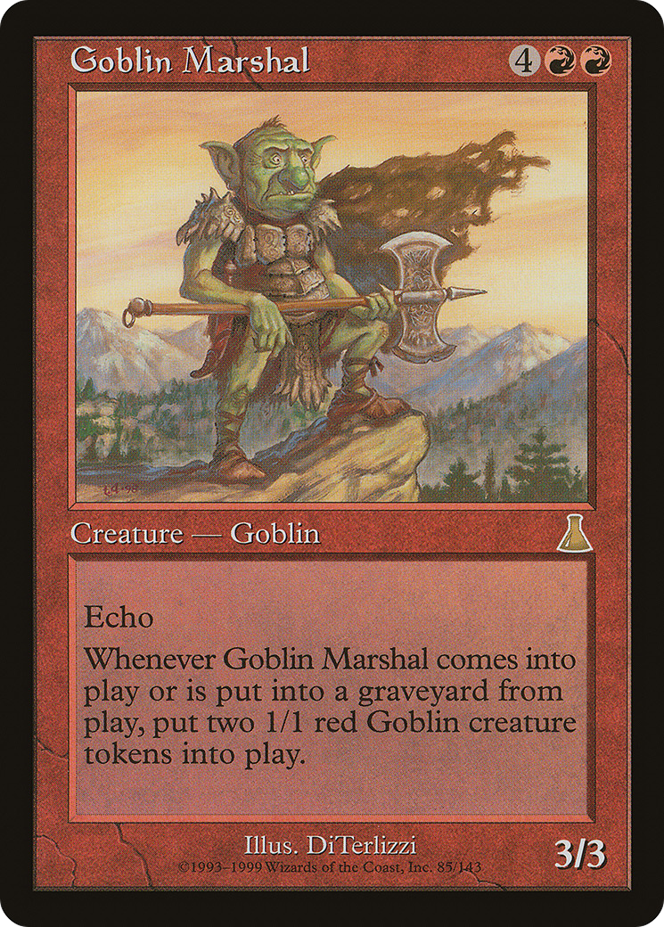{R} Goblin Marshal [Urza's Destiny][UDS 085] - Misty Mountain Games