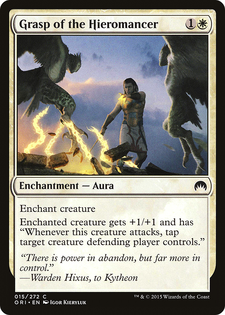 {C} Grasp of the Hieromancer [Magic Origins][ORI 015]