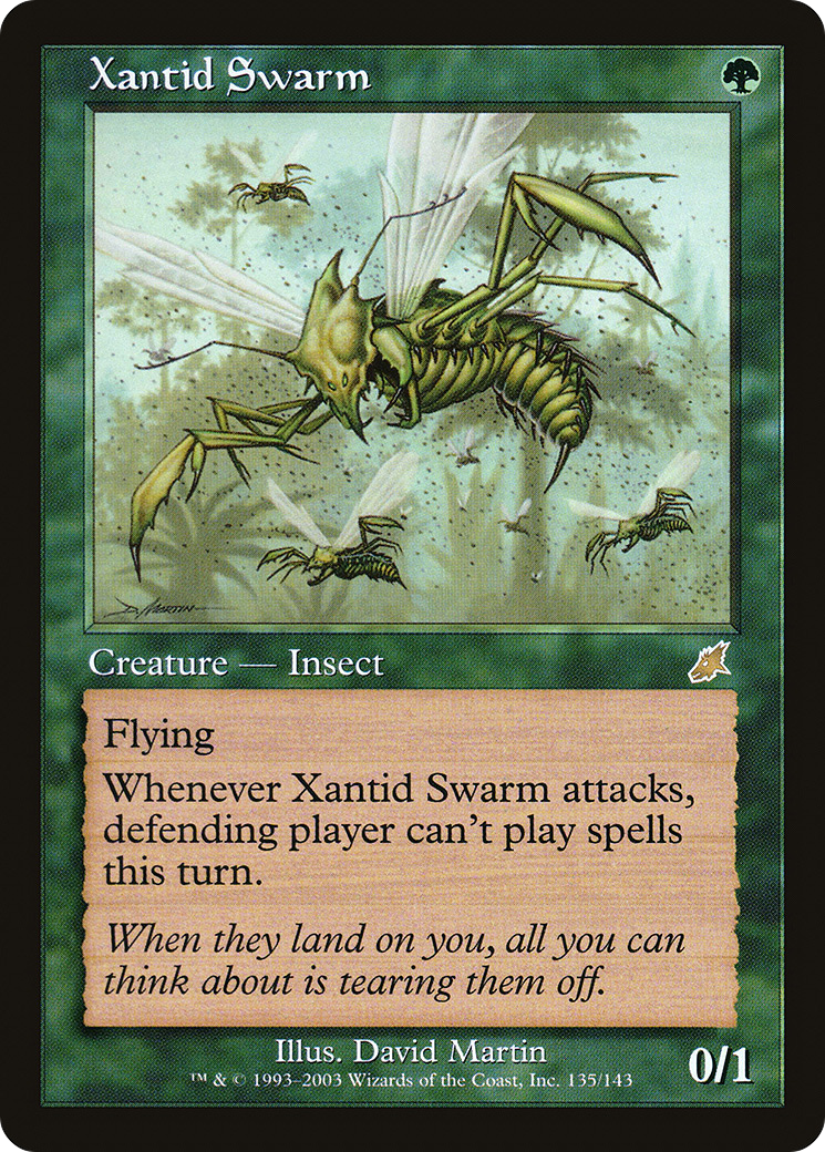 {R} Xantid Swarm [Scourge][SCG 135] - Misty Mountain Games