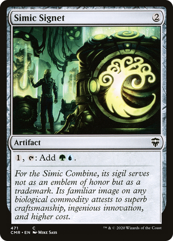 {C} Simic Signet [Commander Legends][CMR 471]