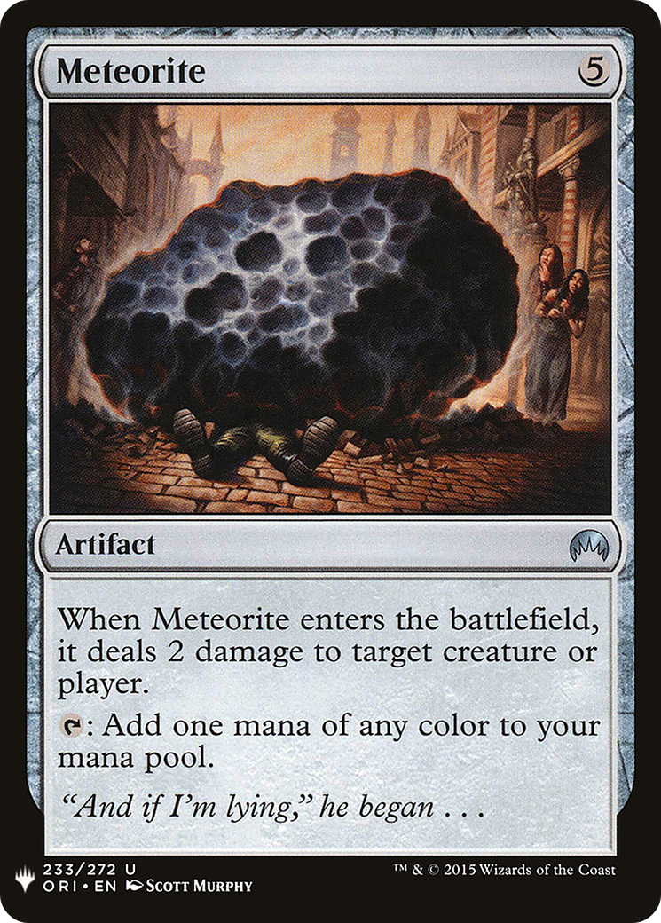 {C} Meteorite [Mystery Booster][LS ORI 233]