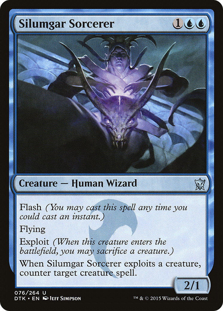 {C} Silumgar Sorcerer [Dragons of Tarkir][DTK 076] - Misty Mountain Games