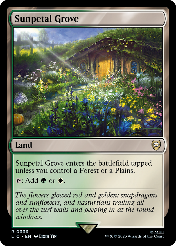 {R} Sunpetal Grove [The Lord of the Rings: Tales of Middle-Earth Commander][LTC 336]