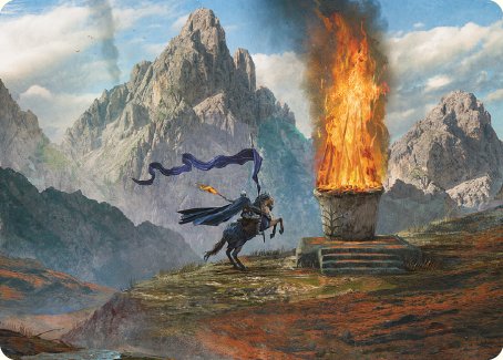 {A} Call for Aid Art Card [The Lord of the Rings: Tales of Middle-earth Art Series][ALTR 060]