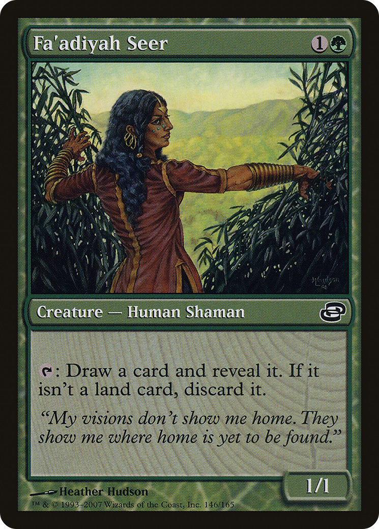 {C} Fa'adiyah Seer [Planar Chaos][PLC 146]