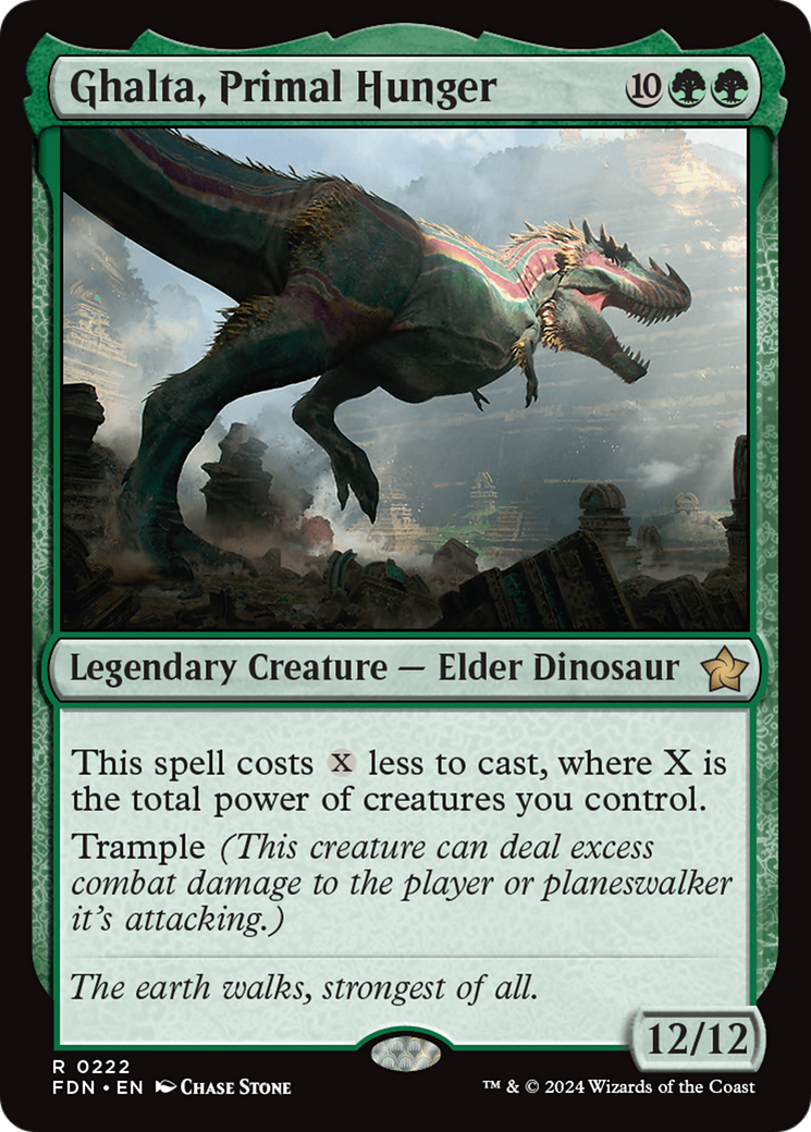 {@R} Ghalta, Primal Hunger [Foundations][FDN 222]
