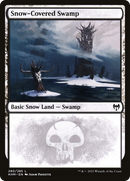 {B}[KHM 280] Snow-Covered Swamp (280) [Kaldheim]