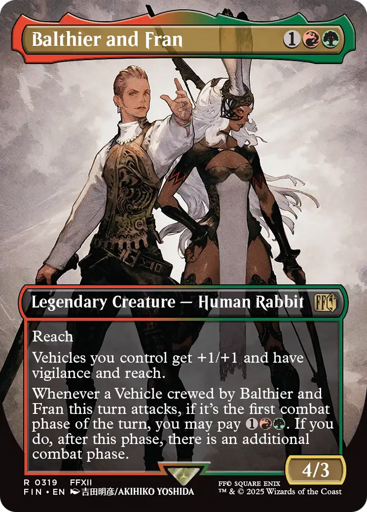 {@R} Balthier and Fran (Borderless) (0319) [FINAL FANTASY][FIN 319]