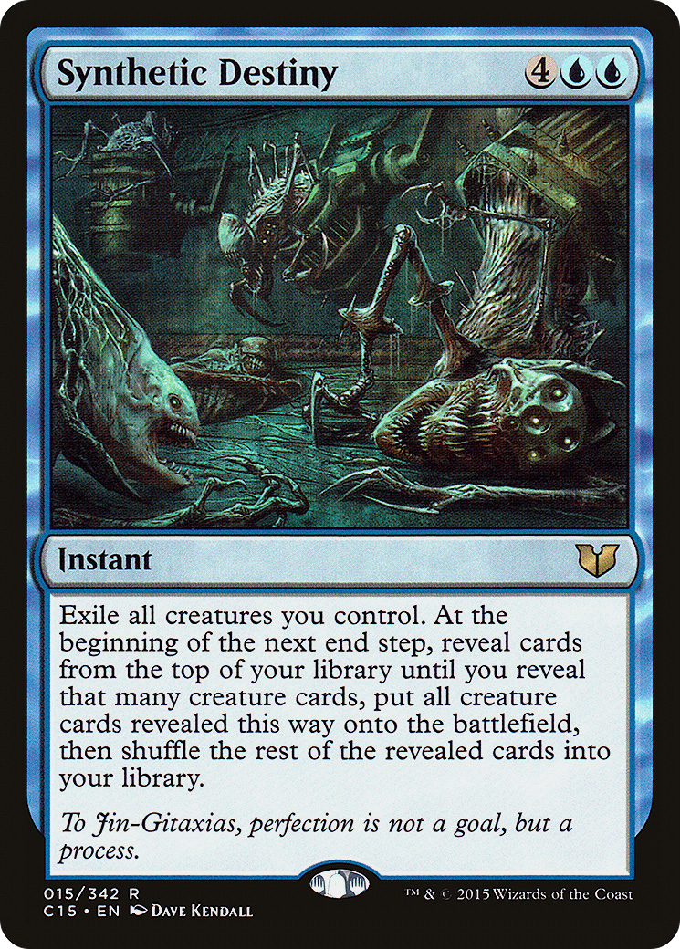 {R} Synthetic Destiny [Commander 2015][C15 015]