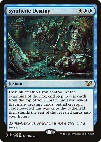 {R} Synthetic Destiny [Commander 2015][C15 015]