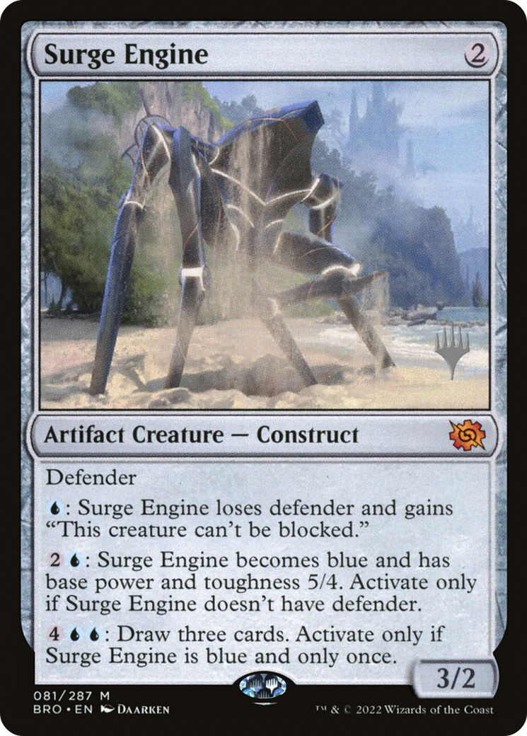 {R} Surge Engine [The Brothers' War: Promo Pack][PP BRO 081]