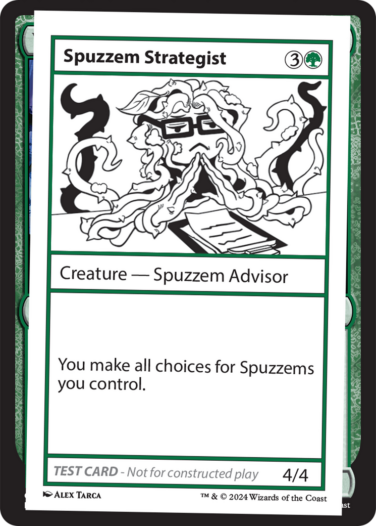 {C} Spuzzem Strategist [Mystery Booster 2 Playtest Cards][MB2 PLAYTEST]