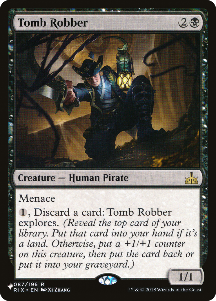 Tomb Robber [LIST RIX-87]