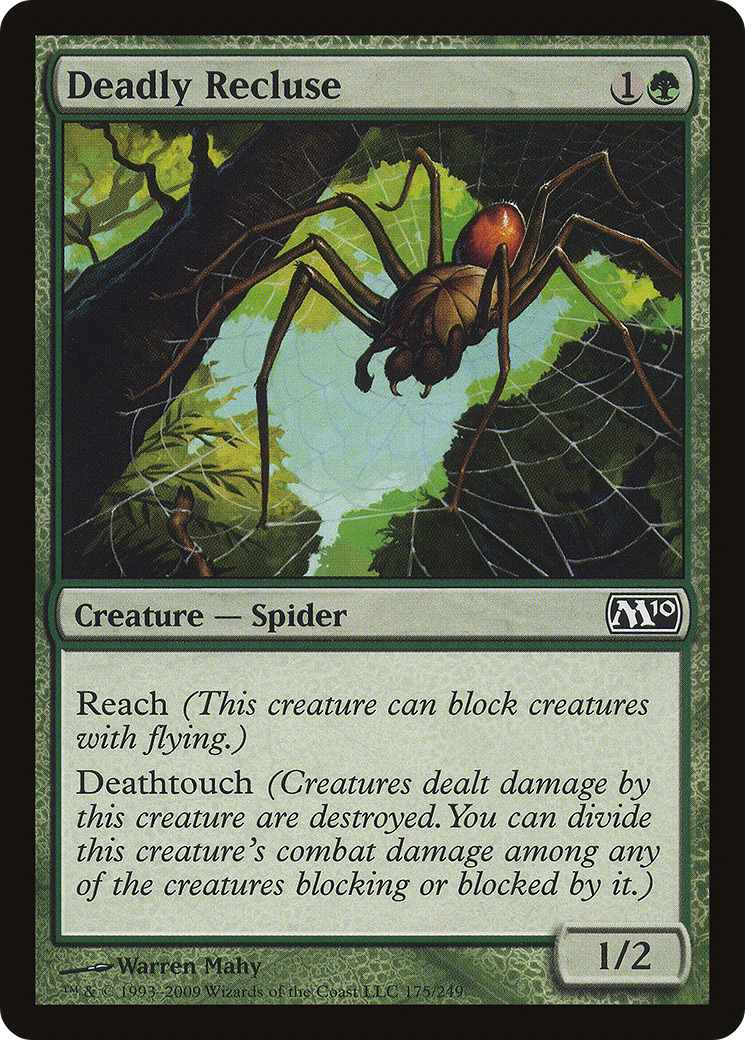 {C} Deadly Recluse [Magic 2010][M10 175]
