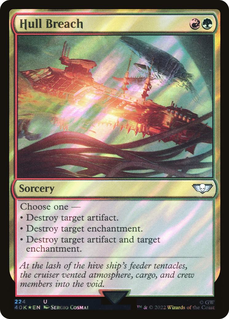 {C} Hull Breach (Surge Foil) [Universes Beyond: Warhammer 40,000][SF 40K 224]