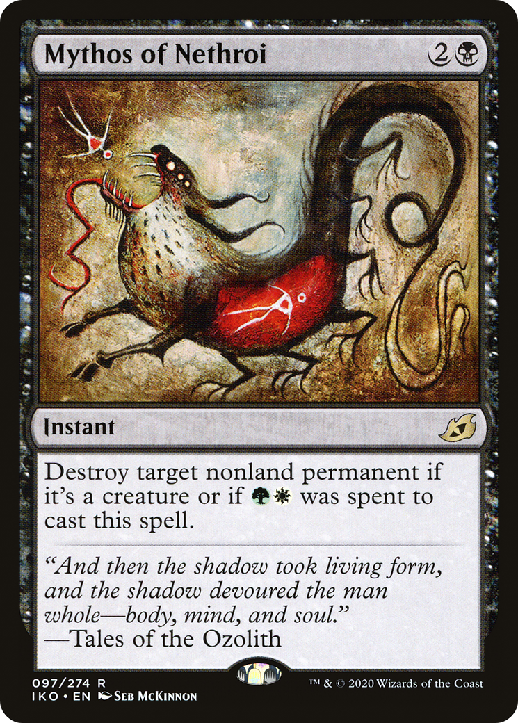 {R} Mythos of Nethroi [Ikoria: Lair of Behemoths][IKO 097]
