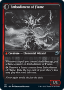 {C} Flame Channeler // Embodiment of Flame [Innistrad: Double Feature][DBL 141]