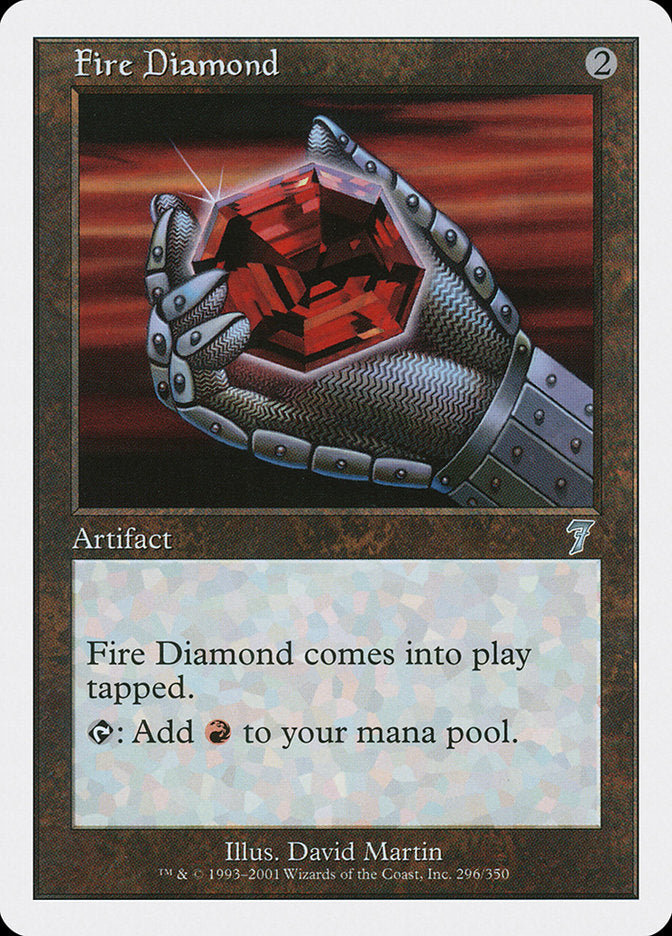 {C} Fire Diamond [Seventh Edition][7ED 296]