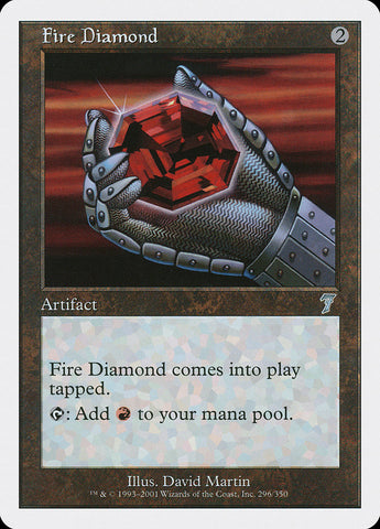 {C} Fire Diamond [Seventh Edition][7ED 296]