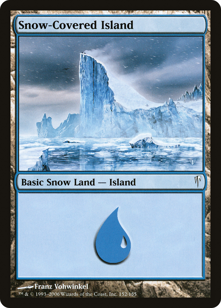 {B}[CSP 152] Snow-Covered Island [Coldsnap]