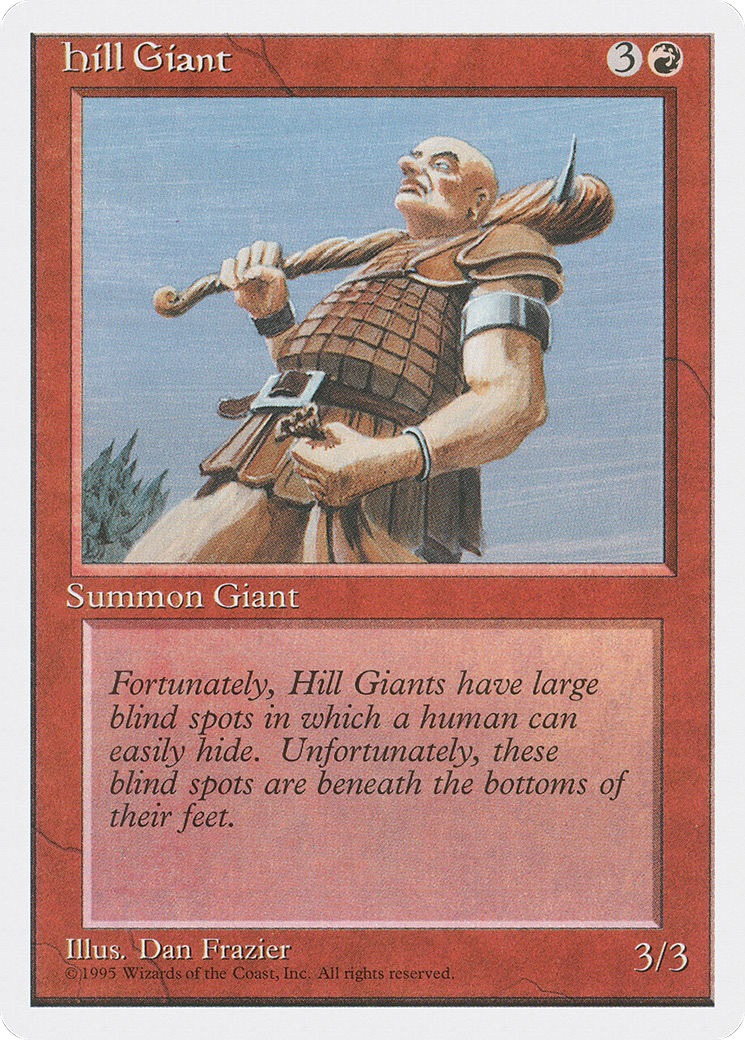 {C} Hill Giant [Fourth Edition][4ED 201]