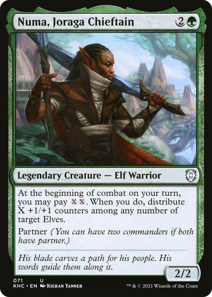 {C} Numa, Joraga Chieftain [Kaldheim Commander][KHC 071]