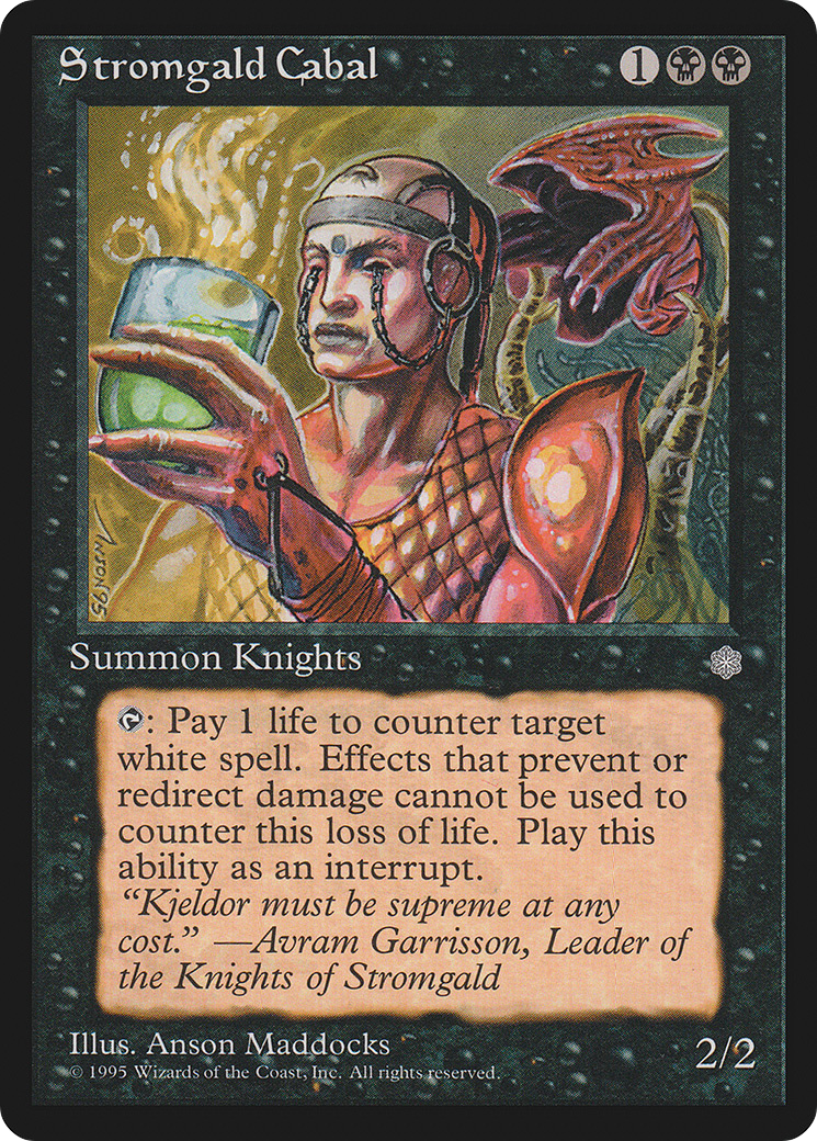 {R} Stromgald Cabal [Ice Age][ICE 166]