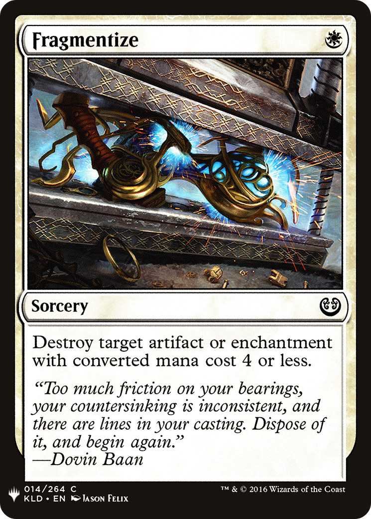 {C} Fragmentize [Mystery Booster][LS KLD 014]