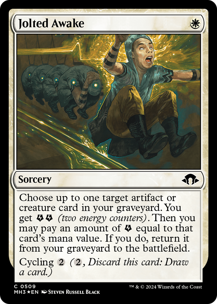 {C} Jolted Awake (Ripple Foil) [Modern Horizons 3][MH3 509]