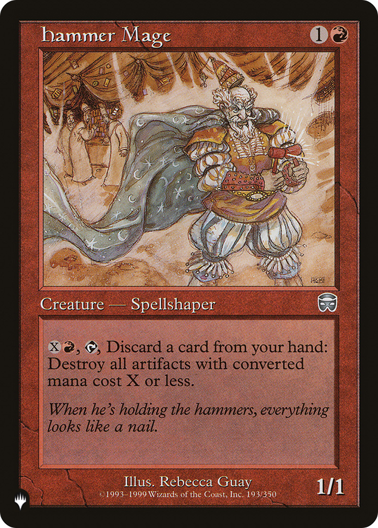 Hammer Mage [LIST MMQ-193]