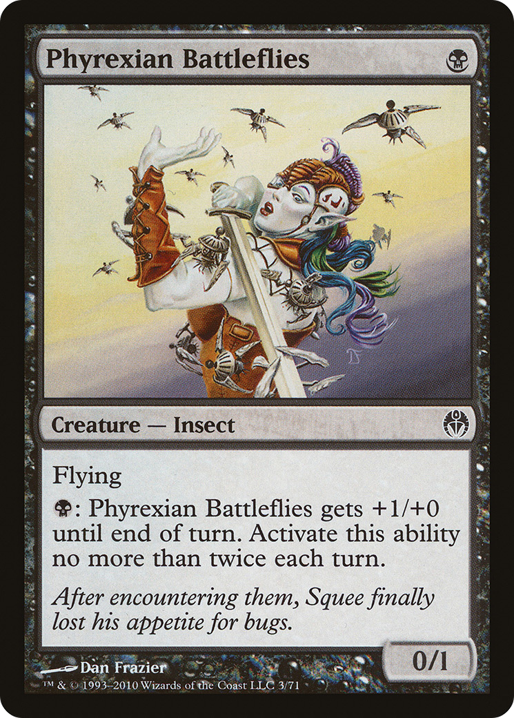 {C} Phyrexian Battleflies [Duel Decks: Phyrexia vs. the Coalition][DDE 003]