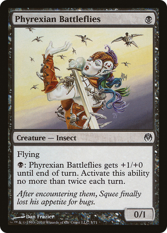 {C} Phyrexian Battleflies [Duel Decks: Phyrexia vs. the Coalition][DDE 003]