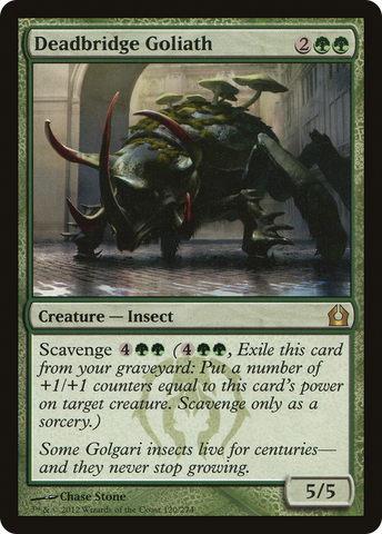 {R} Deadbridge Goliath [Return to Ravnica][RTR 120]