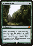 {R} Sylvan Library [Dominaria Remastered][DMR 179]