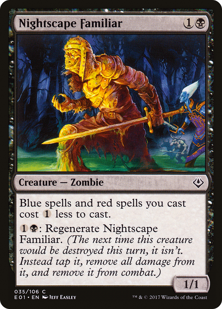 {C} Nightscape Familiar [Archenemy: Nicol Bolas][E01 035]