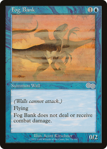{C} Fog Bank [Urza's Saga][USG 075]