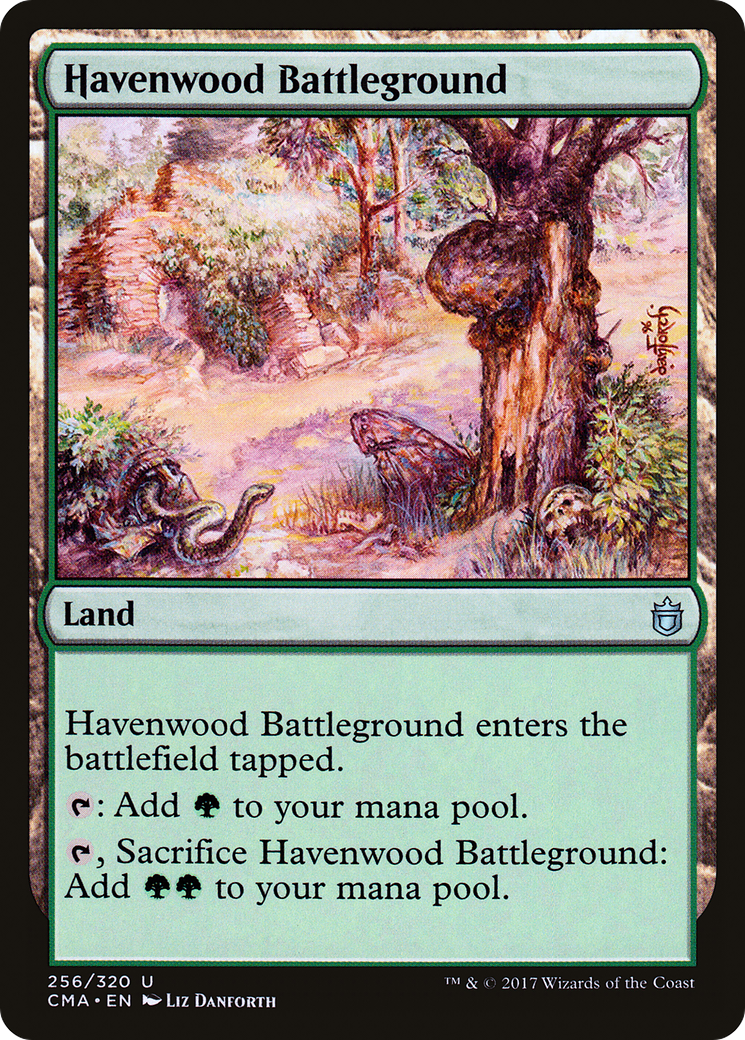 {C} Havenwood Battleground [Commander Anthology][CMA 256]