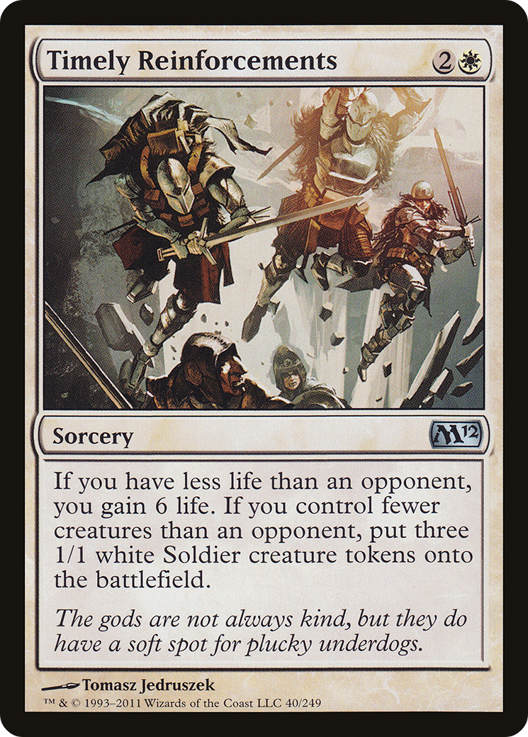 {C} Timely Reinforcements [Magic 2012][M12 040] - Misty Mountain Games
