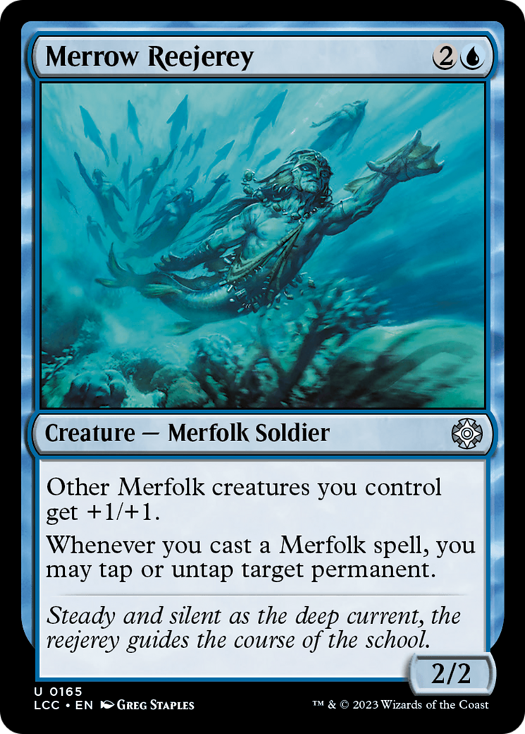 {C} Merrow Reejerey [The Lost Caverns of Ixalan Commander][LCC 165]