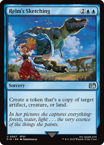 {@C} Relm's Sketching [FINAL FANTASY][FIN 067]