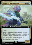 {R} Singer of Swift Rivers (Extended Art) [The Lost Caverns of Ixalan Commander][LCC 066]